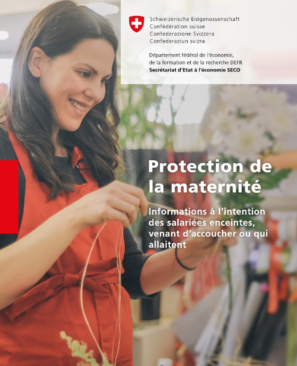 Maternité - protection des travailleuses - brochure (SECO)