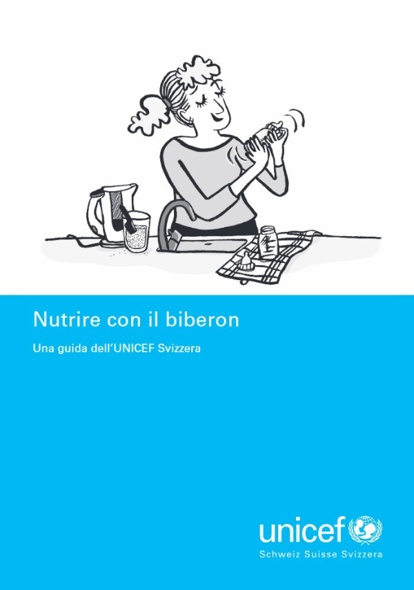 Nutrire con il biberon - opuscolo (UNICEF Svizzera)